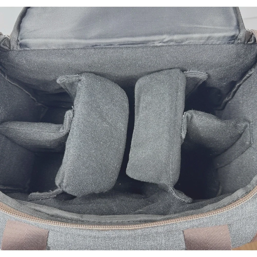 SmallRig Camera Bag Case Gray Padded DSLR Travel‎ Adjustable Strap
